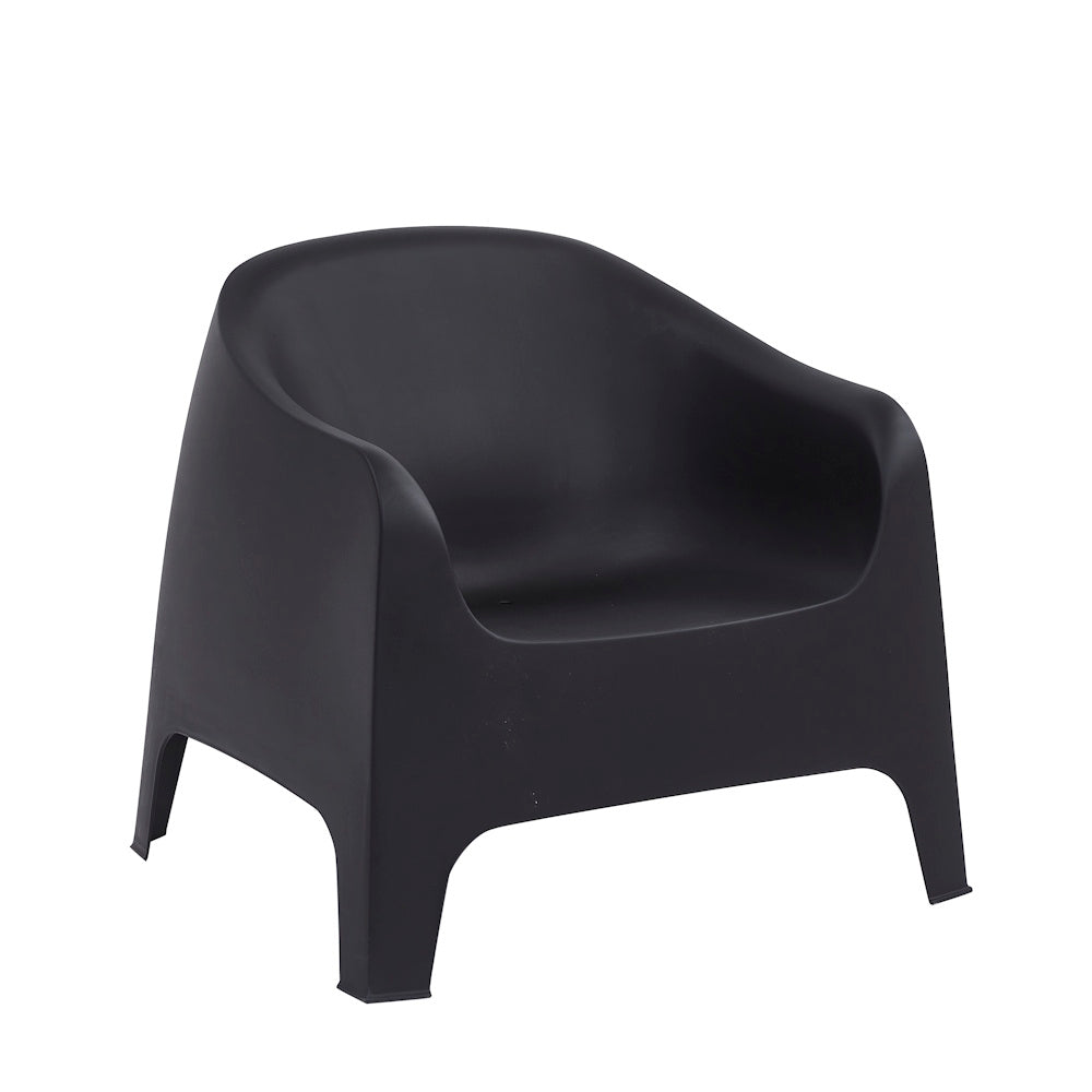 Eva Outdoor Tub Chair Black