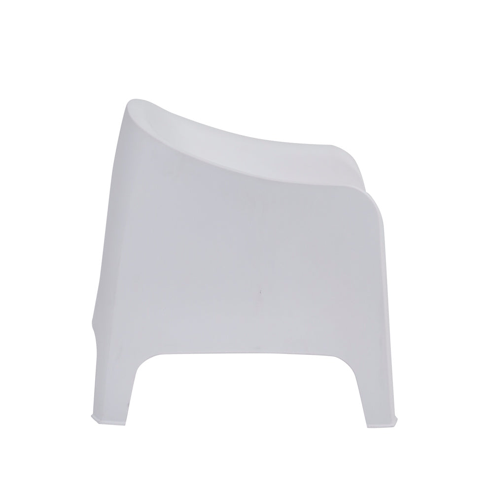 Eva Outdoor Tub Chair White