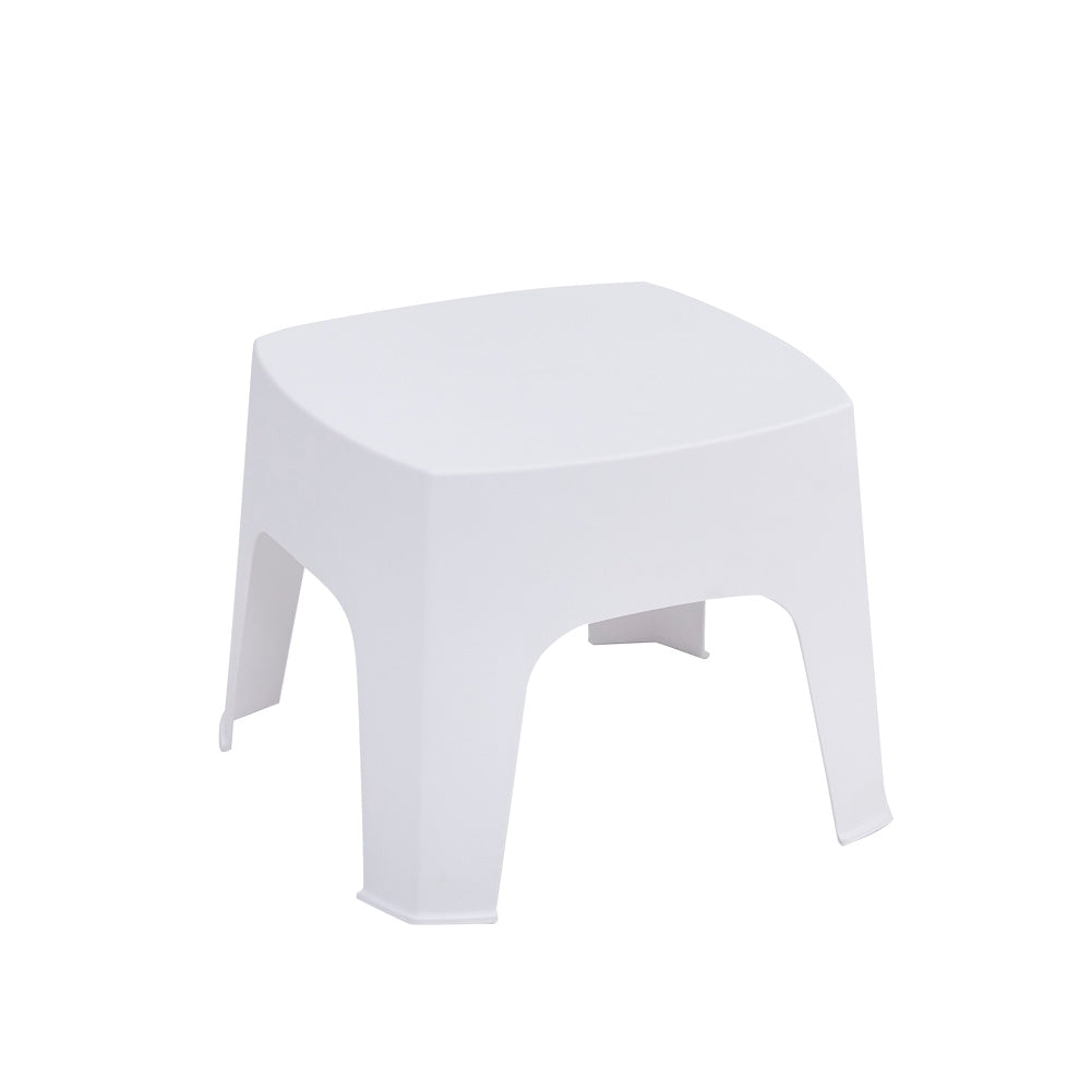Eva Outdoor Side Table White