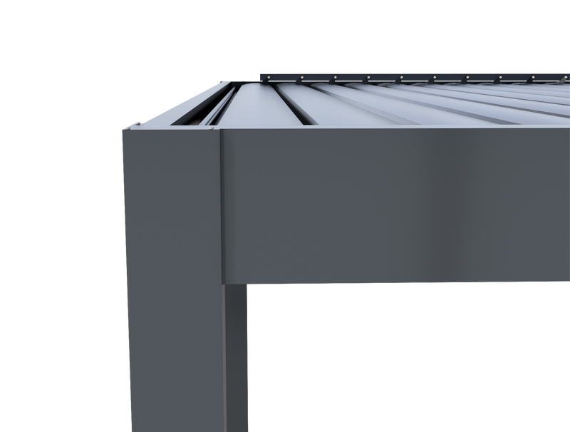 TLP Elite 6mx3mx2.7m Louvre Pergola LED - Free Standing Electric Motor
