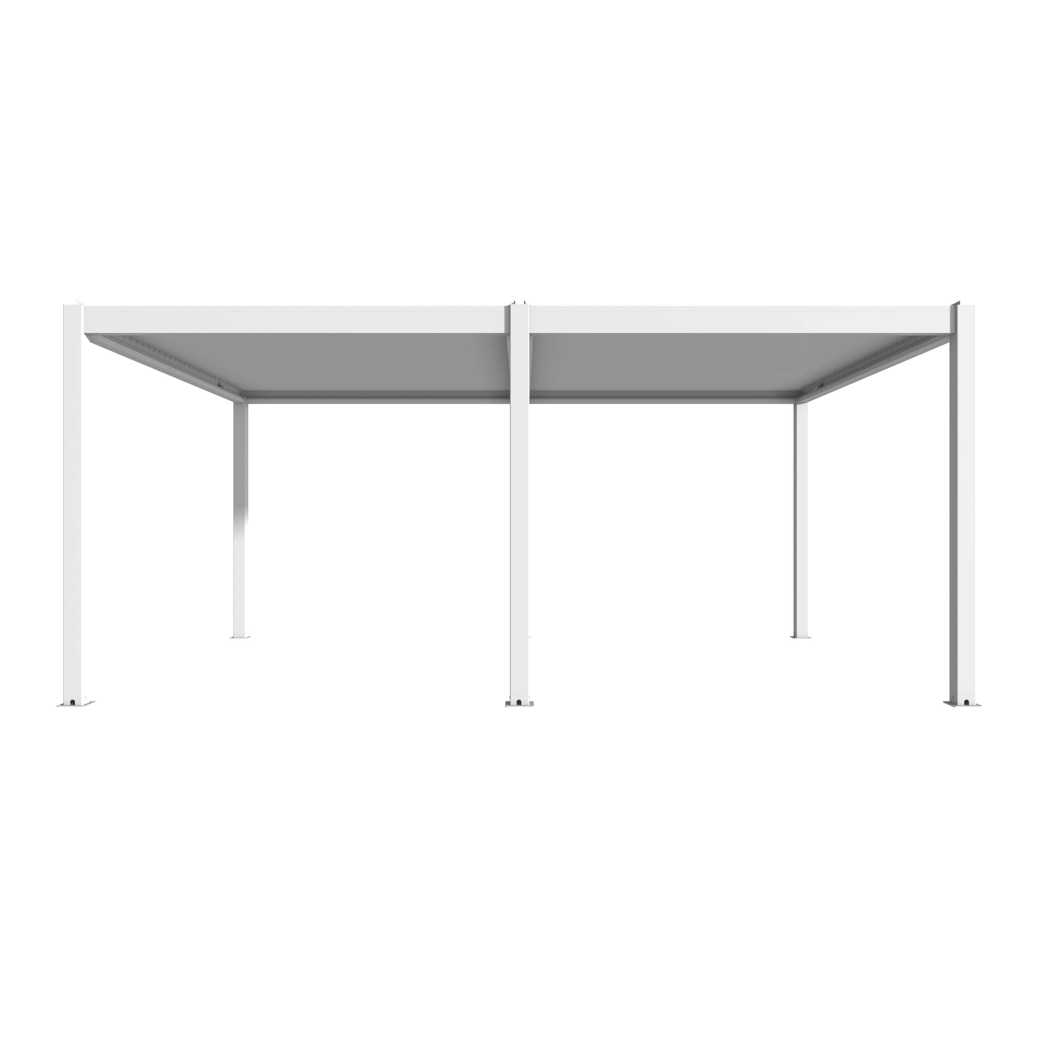 TLP "Best Value" 6mx4mx2.5m Louvre Pergola - Free Standing Manual Crank - Available now !