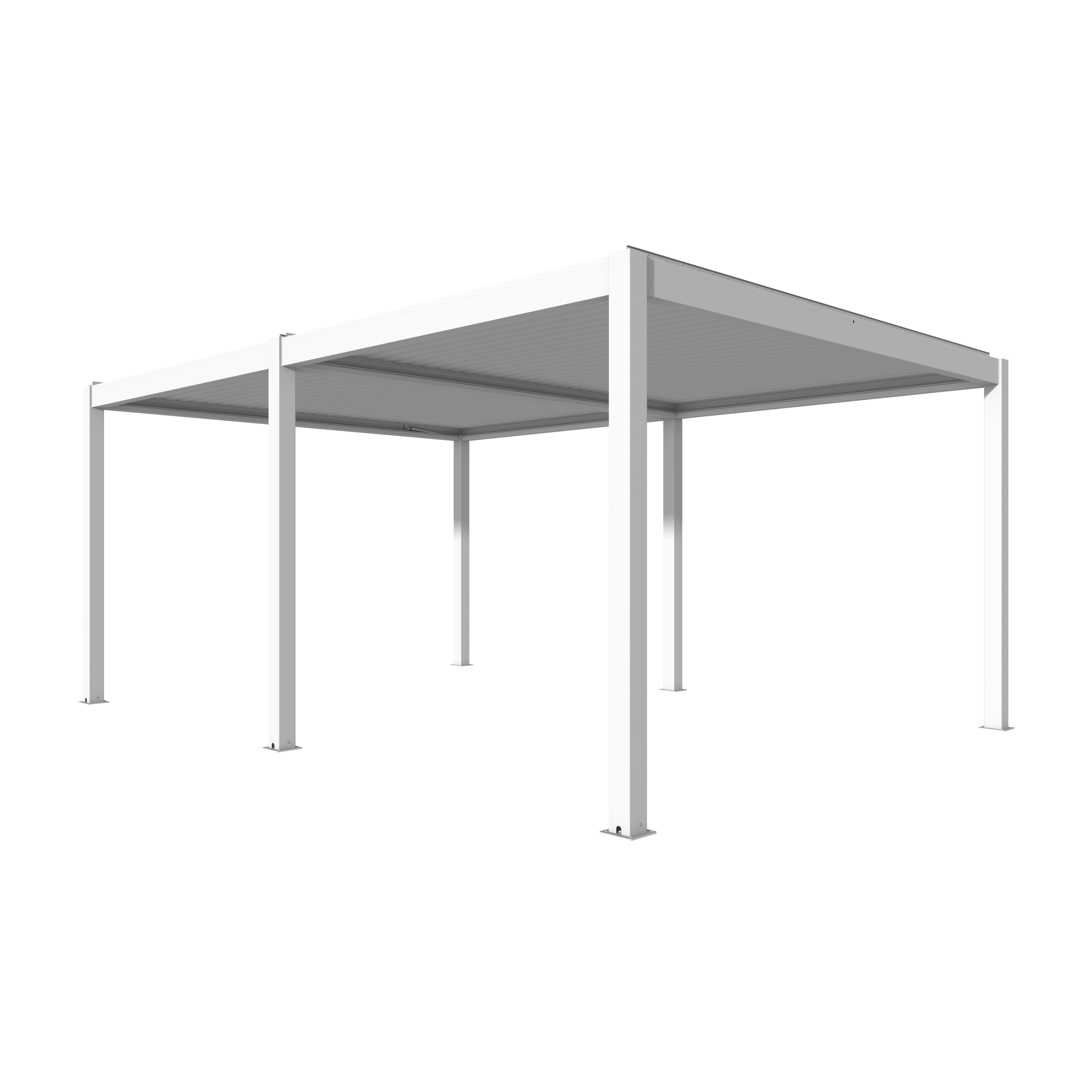 TLP "Best Value" 6mx4mx2.5m Louvre Pergola - Free Standing Manual Crank - Available now !