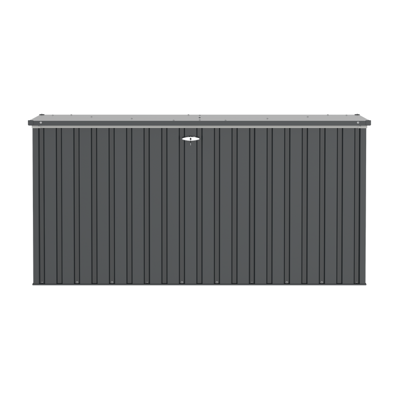 Duramax Galvanised Steel Cushion & Deck Box 1450 Litre (Anthracite colour)