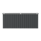 Duramax Galvanised Steel Cushion & Deck Box 770 Litre (Anthracite colour)