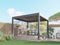 TLP Elite 4mx4mx2.7m Louvre Pergola LED - Free Standing Electric Motor