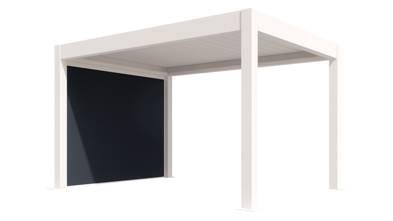 TLP Elite 6mx3mx2.7m Louvre Pergola LED - Free Standing Electric Motor