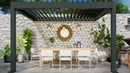 TLP Elite 6mx3mx2.7m Louvre Pergola LED - Free Standing Electric Motor
