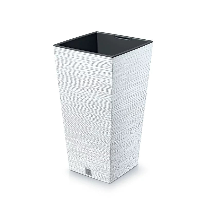 Prosperplast Furu Square Flowerpot - 395mm (L) x 395mm (W) x 755mm (H)