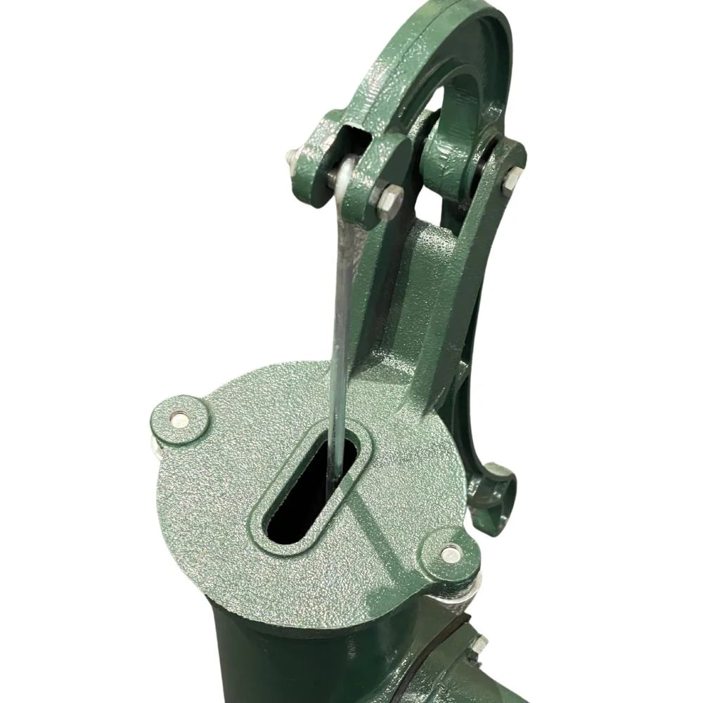 Cast Iron Ornamental Water Pump for Oak Wine Barrel