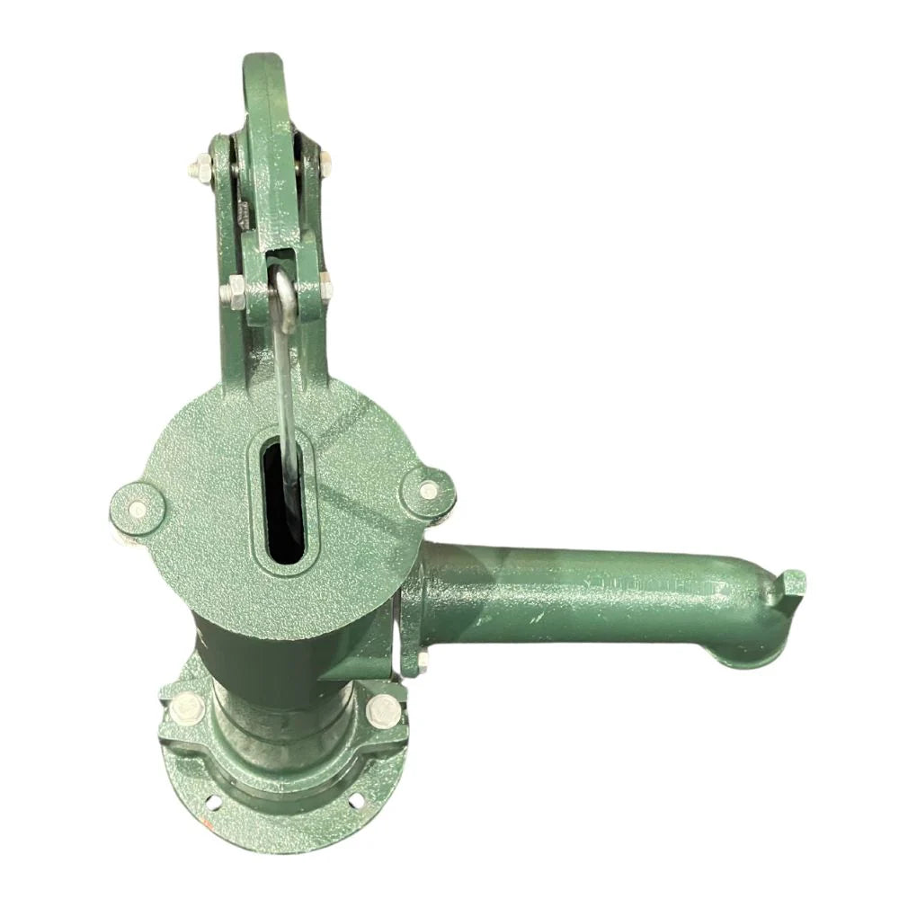 Cast Iron Ornamental Water Pump for Oak Wine Barrel