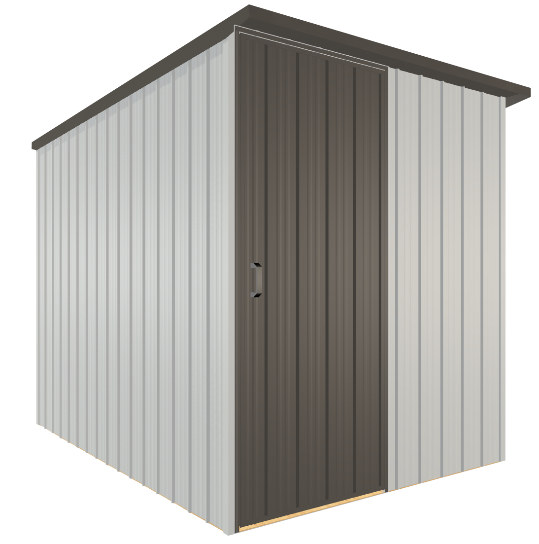 Duratuf Kiwi Shed DKL1725-SS - 1.7m x 2.5m (Colour Finish)