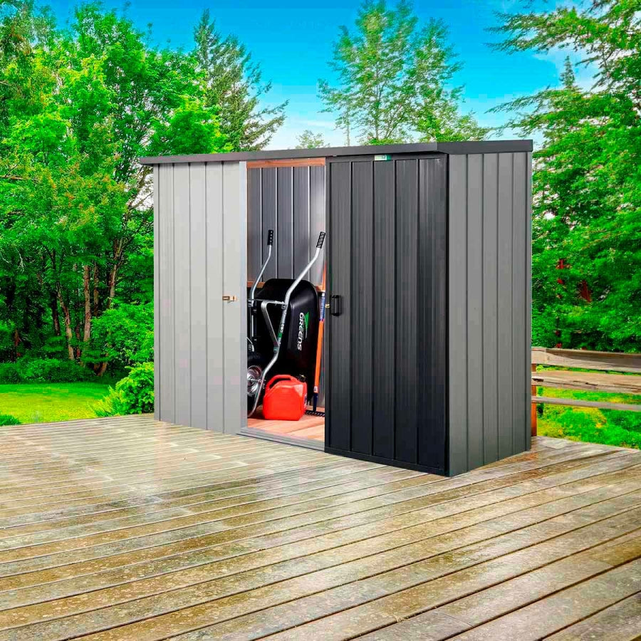 Duratuf Kiwi Shed KS2 - 2.5m x 0.9m (Colour Finish)