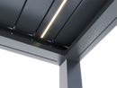 TLP Elite 4mx3mx2.7m Louvre Pergola LED - Free Standing Electric Motor
