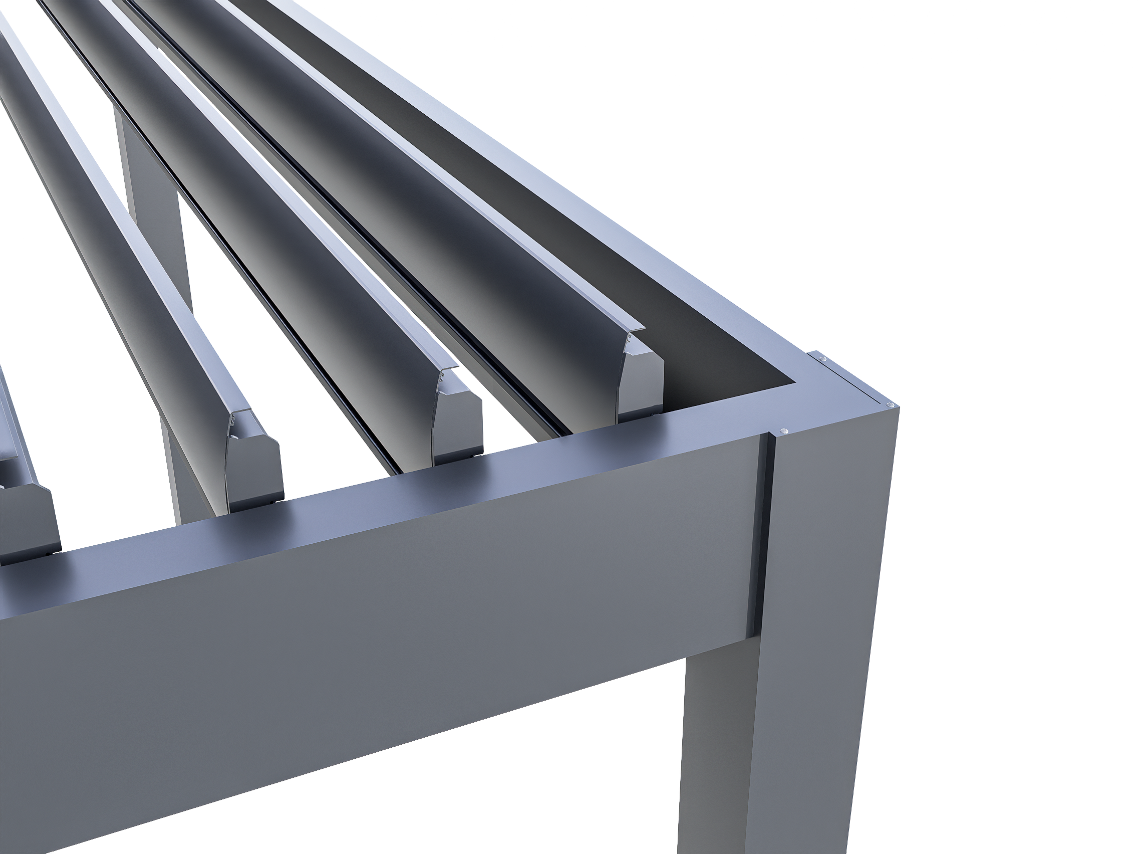 TLP Elite 4mx3mx2.7m Louvre Pergola LED - Free Standing Electric Motor