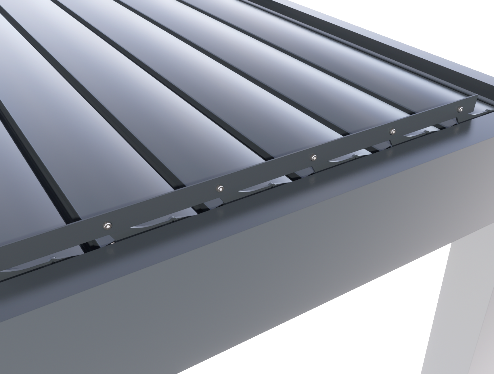 TLP Elite 4mx4mx2.7m Louvre Pergola LED - Free Standing Electric Motor