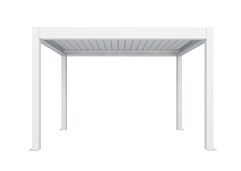 TLP Elite 3mx3mx2.7m Louvre Pergola LED - Free Standing Electric Motor