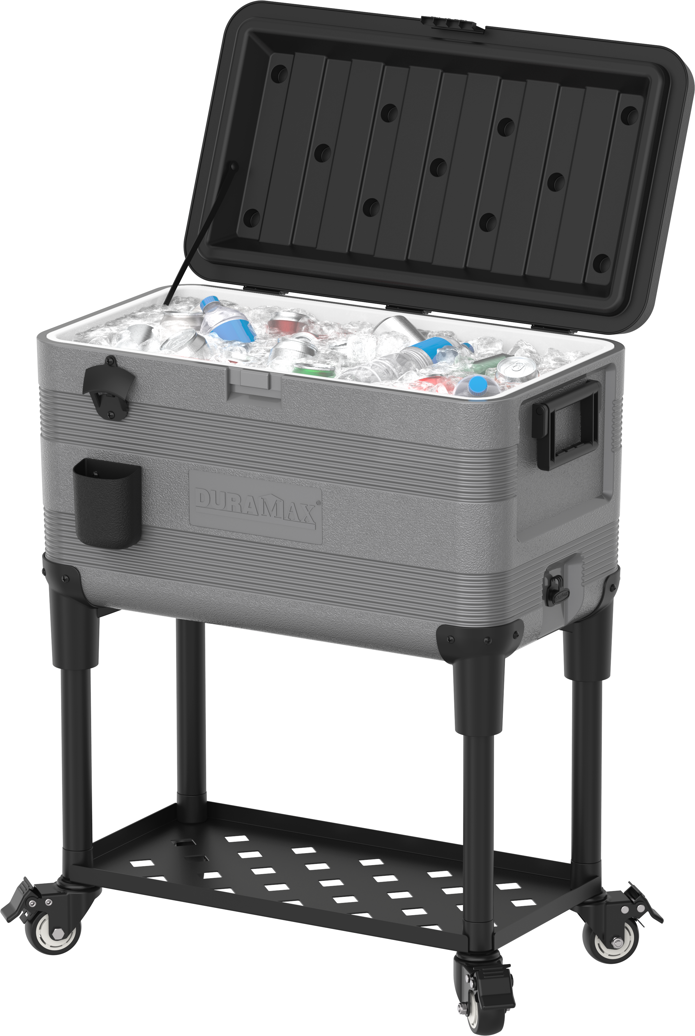 DuraMax Patio Mobile Beverage Cooler 70L - 0.74 m x 0.45 m x 0.90 m