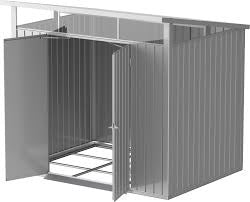 Duramax Palladium Galvanised Steel Double Door Garden Shed - 8x6 (209.3cm (L) x 249.2cm (W) x 231.3xm (H) - Available mid April 2025 - PRE ORDER NOW !