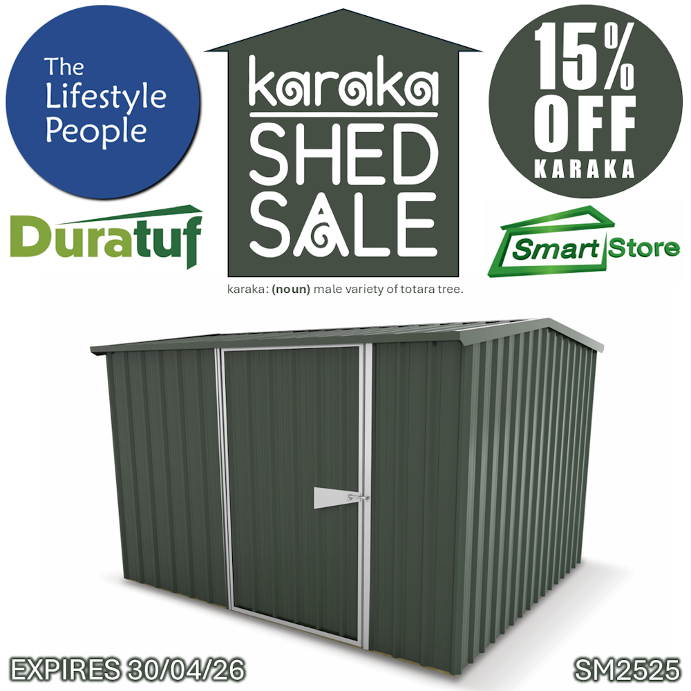 Duratuf SmartStore SM2525 - 2.5m W x 2.5m D (Coloured)