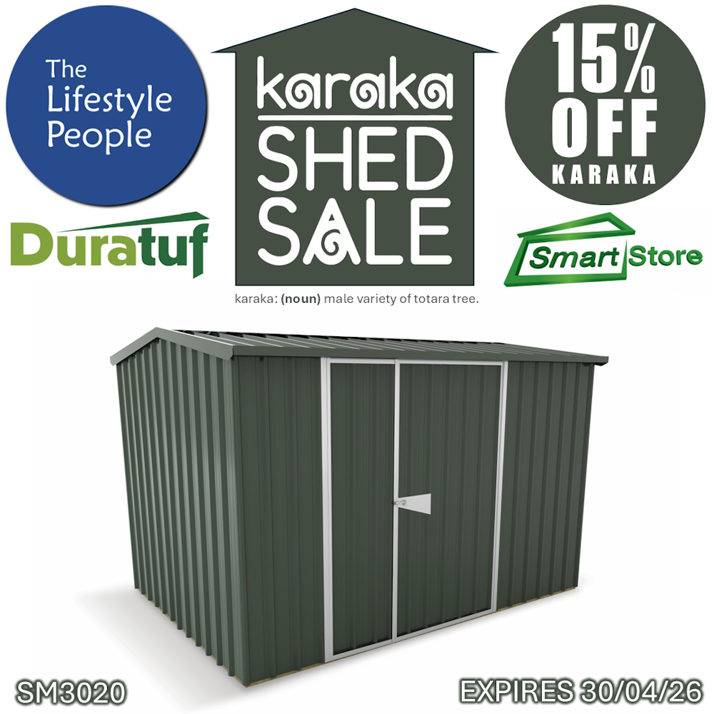 Duratuf SmartStore SM3020 - 3.0m W x 2.0m D (Coloured)