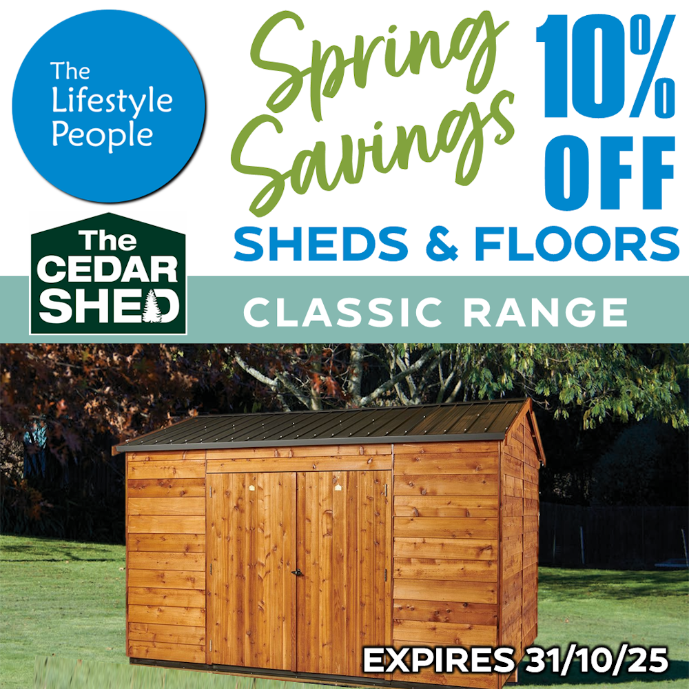 Astor Cedar Shed (Classic) 2.4m x 1.9m
