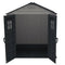 Duramax StoreMax Plus Vinyl Resin Shed - Adobe / Dark Grey - 2.16m (L) x 2.16m (W) x 2.31m (H) - Available from mid April 2025 - PRE ORDER NOW !