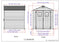 Duramax StoreMax Plus Vinyl Resin Shed - Adobe / Dark Grey - 2.16m (L) x 2.16m (W) x 2.31m (H) - Available from mid April 2025 - PRE ORDER NOW !