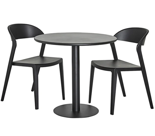 Studio Outdoor Table - White / Black