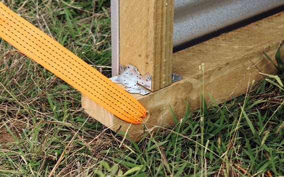 Duratuf Livestock Shelter - 2.4m x 5.4m (Zinc Finish)