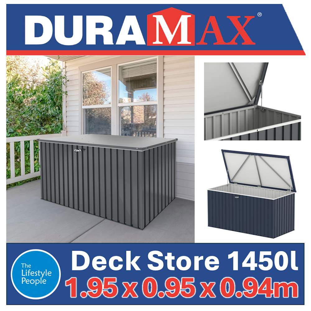 DuraMax  Cushion & Deck Store 1450 L - 1.95m x 0.95m x 0.94m Kitset
