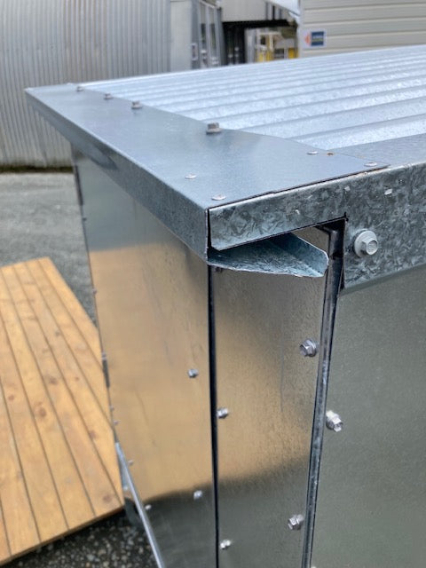 Damel Kennel & Run - Single Standard - 0.95m x 2.4m