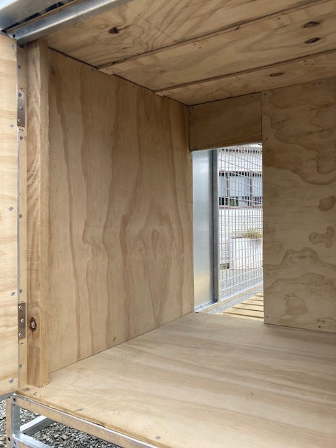 Damel Kennel & Run - Single Standard - 0.95m x 2.4m