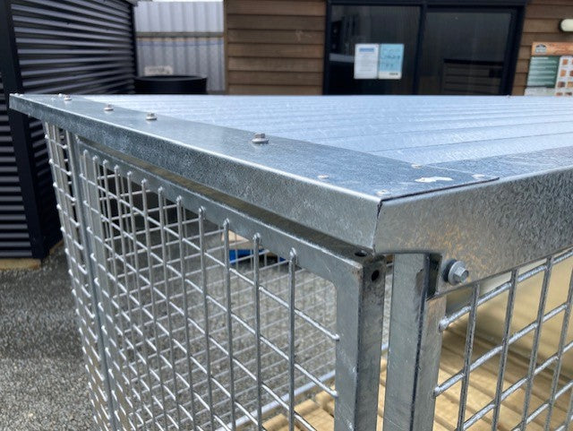 Damel Kennel & Run - Single Standard - 0.95m x 2.4m