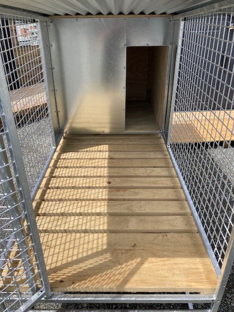 Damel Kennel & Run - Single Standard - 0.95m x 2.4m