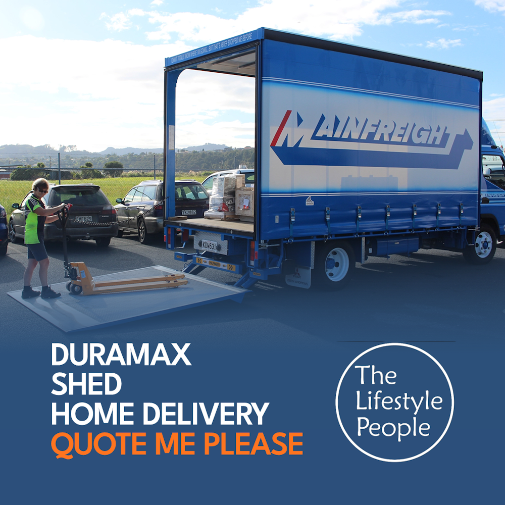 DuraMax Shed HOME DELIVERY - QUOTATION