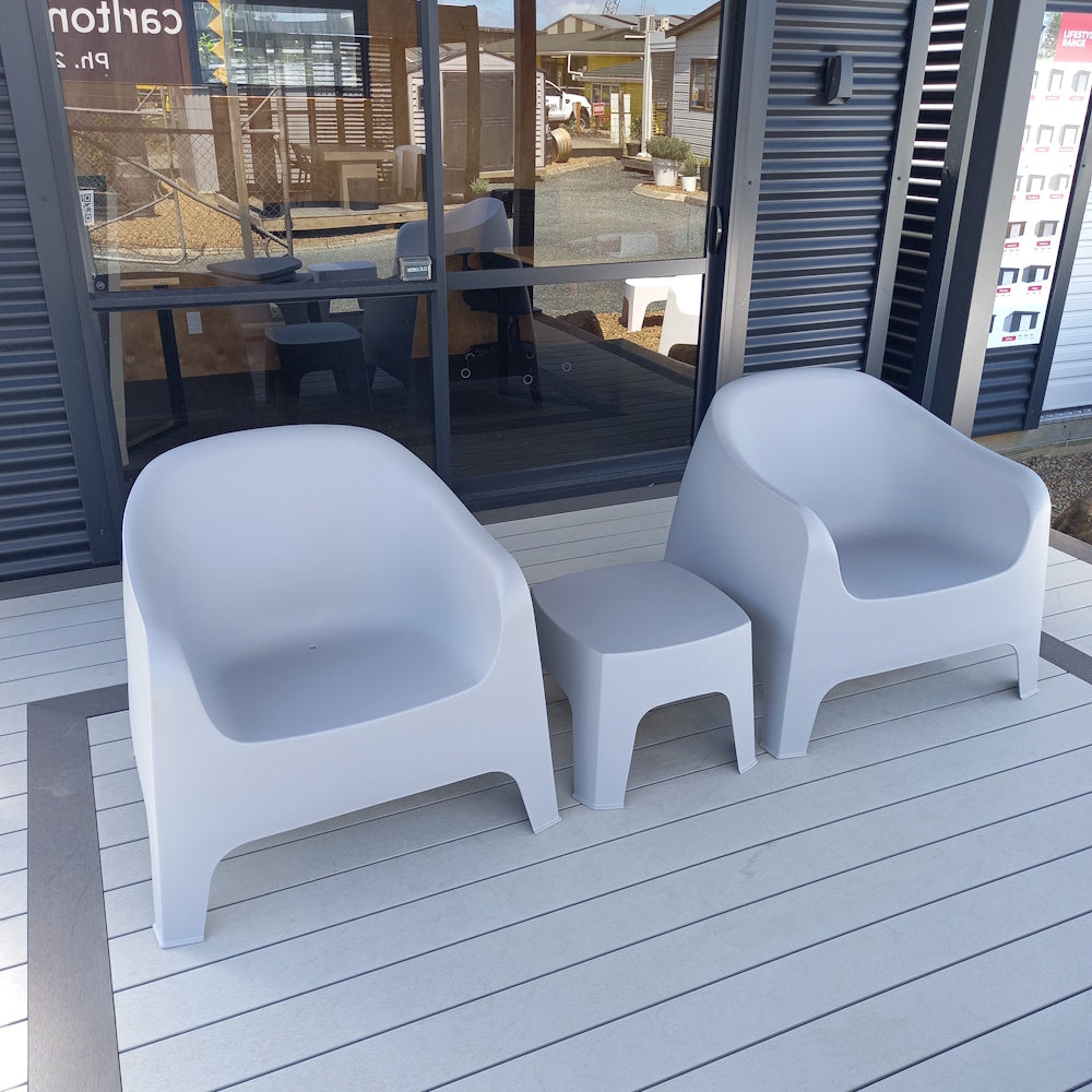 Eva Outdoor Tub Chair Grey