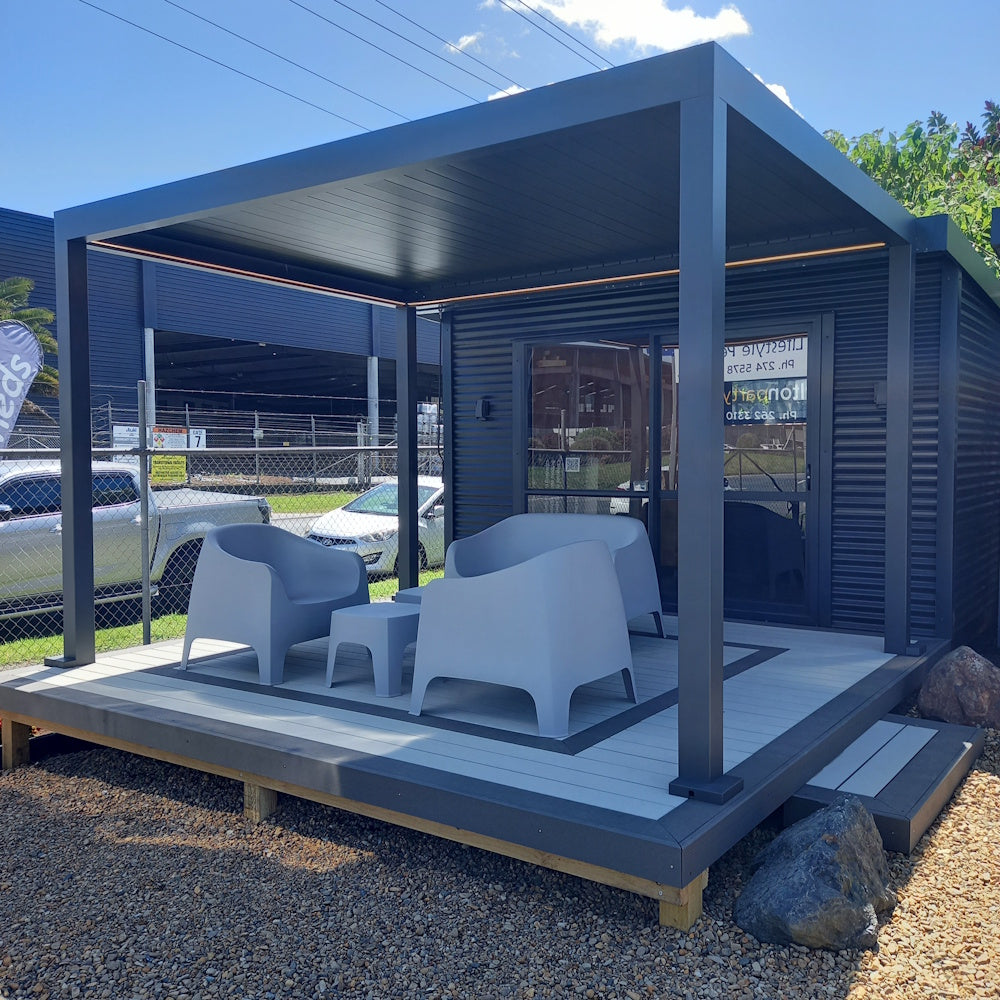 Eva Outdoor Tub Sofa Grey