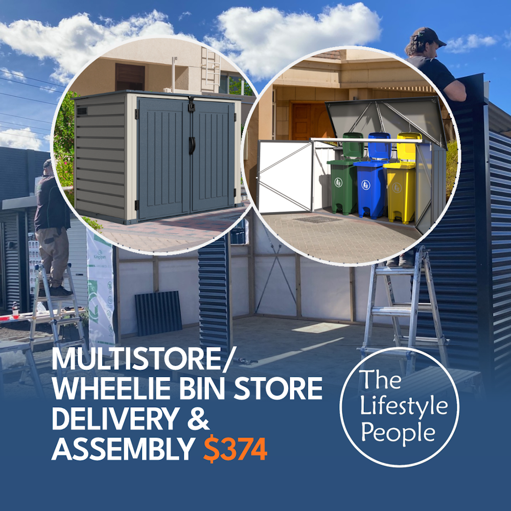 DuraMax MultiStore/Wheelie Bin Store - DELIVERY & ASSEMBLY