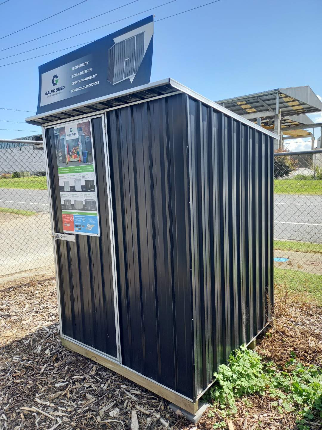 Galvo GVO1515 Shed - 1.53m x 1.53m DEMO SALE