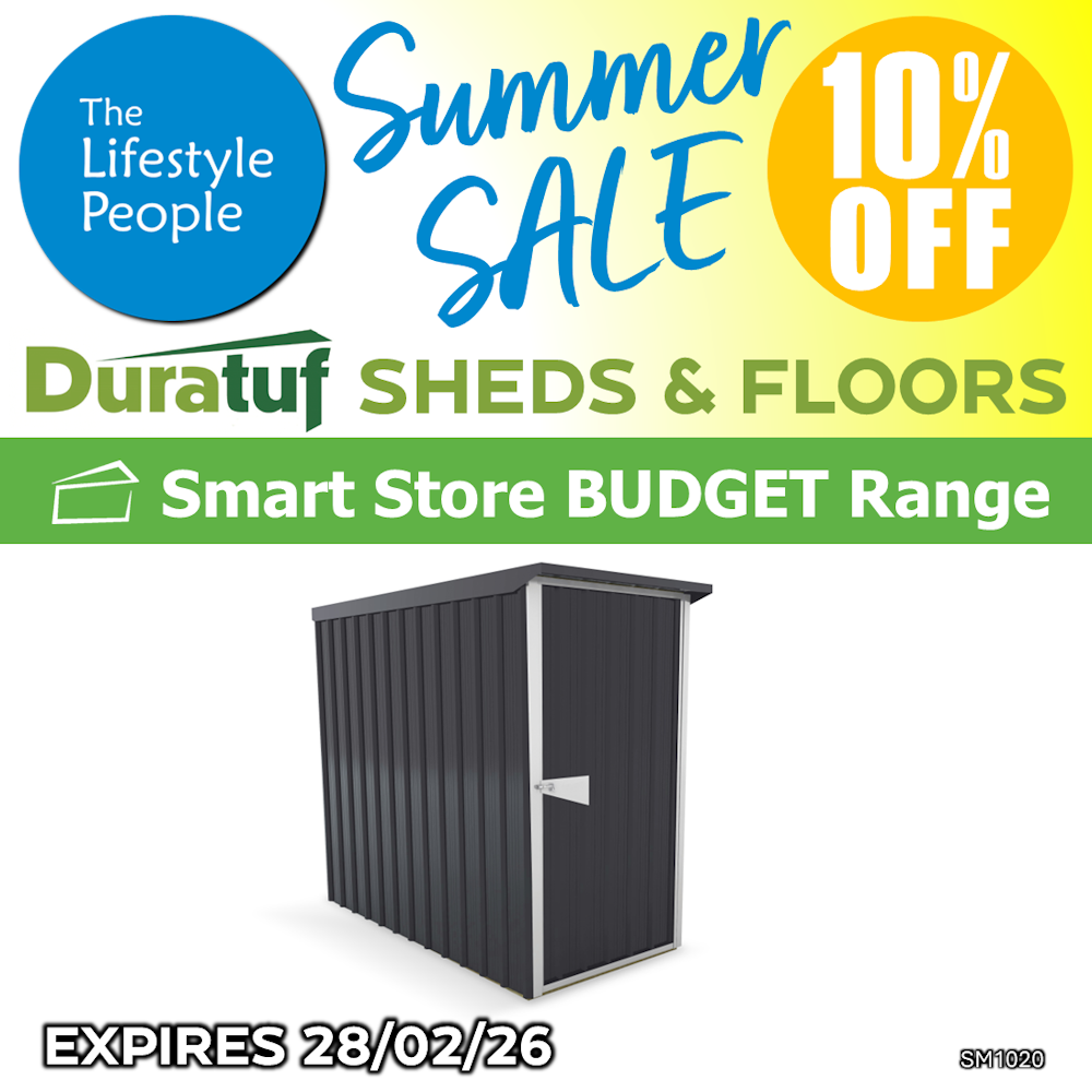 Duratuf SmartStore SM1020 - 1.0m x 2.0m (Colour Finish)