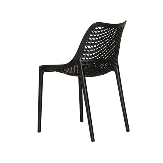 Soul Outdoor Dining Chair - Black