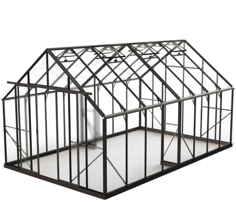 Winter Gardenz Greenhouse 10x16 (3220mm x 5138mm x 2850mm) - Toughened Glass