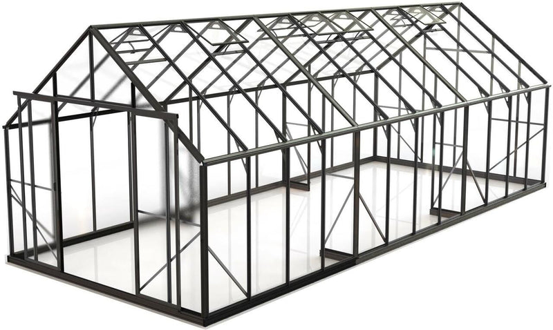 Winter Gardenz Greenhouse 10x24 (3220mm x 7680mm x 2850mm) - Toughened Glass