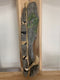 Driftwood Art - hand painted Cabbage Tree & Tapa