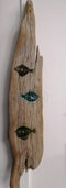 Driftwood Painted Art - (3) hand painted Flat Fish on bespoke driftwood