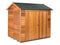 Astor Cedar Shed - Finger Jointed Cladding with Colour Steel Roof -2.4m (length) x 1.89m (depth)