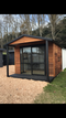 Dover Cedar Shed - Finger Jointed Cladding with Colour Steel Roof -3.6m (length) x 2.775m (depth)