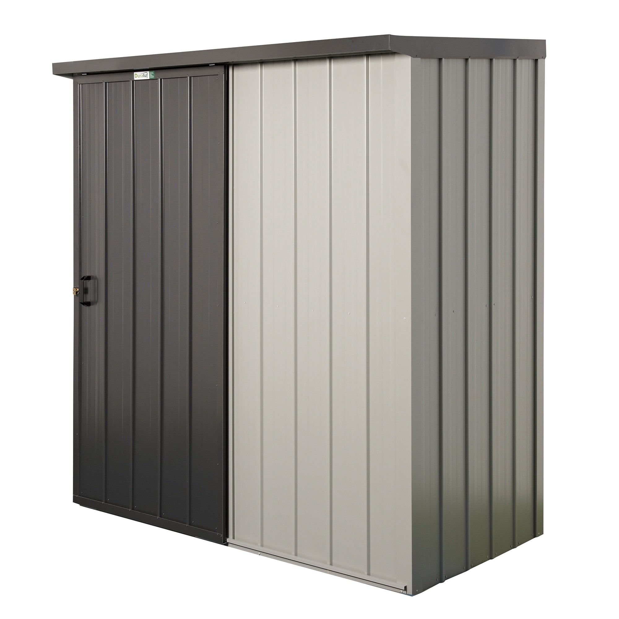 Duratuf Kiwi Garden Shed KS1 (Zinc finish) - 1715mmx 875mm