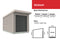 Duratuf Lifestyle Kinloch Stylish Shed 2400mm x 4200mm ( Colour finish)