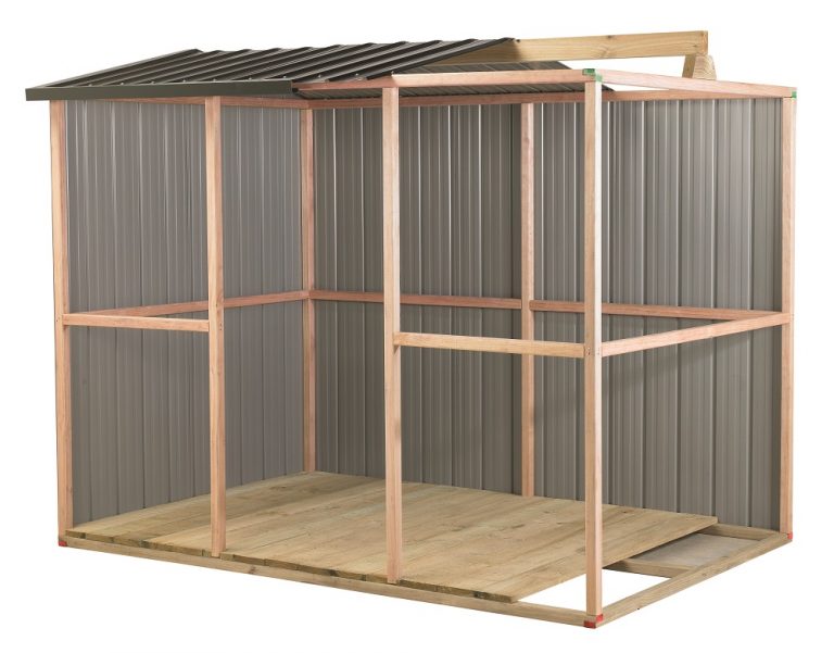 Duratuf Kiwi Garden Shed KS3 (Colour finish) - 3380mm x 875mmm
